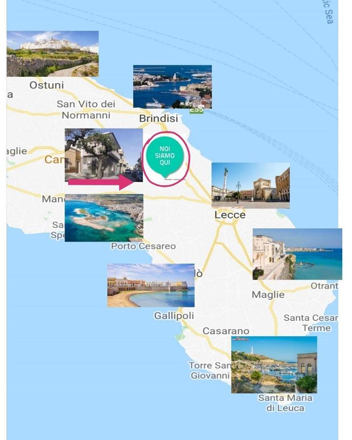 첼리노 산 마르코 Colori Del Salento B&B 외부 사진